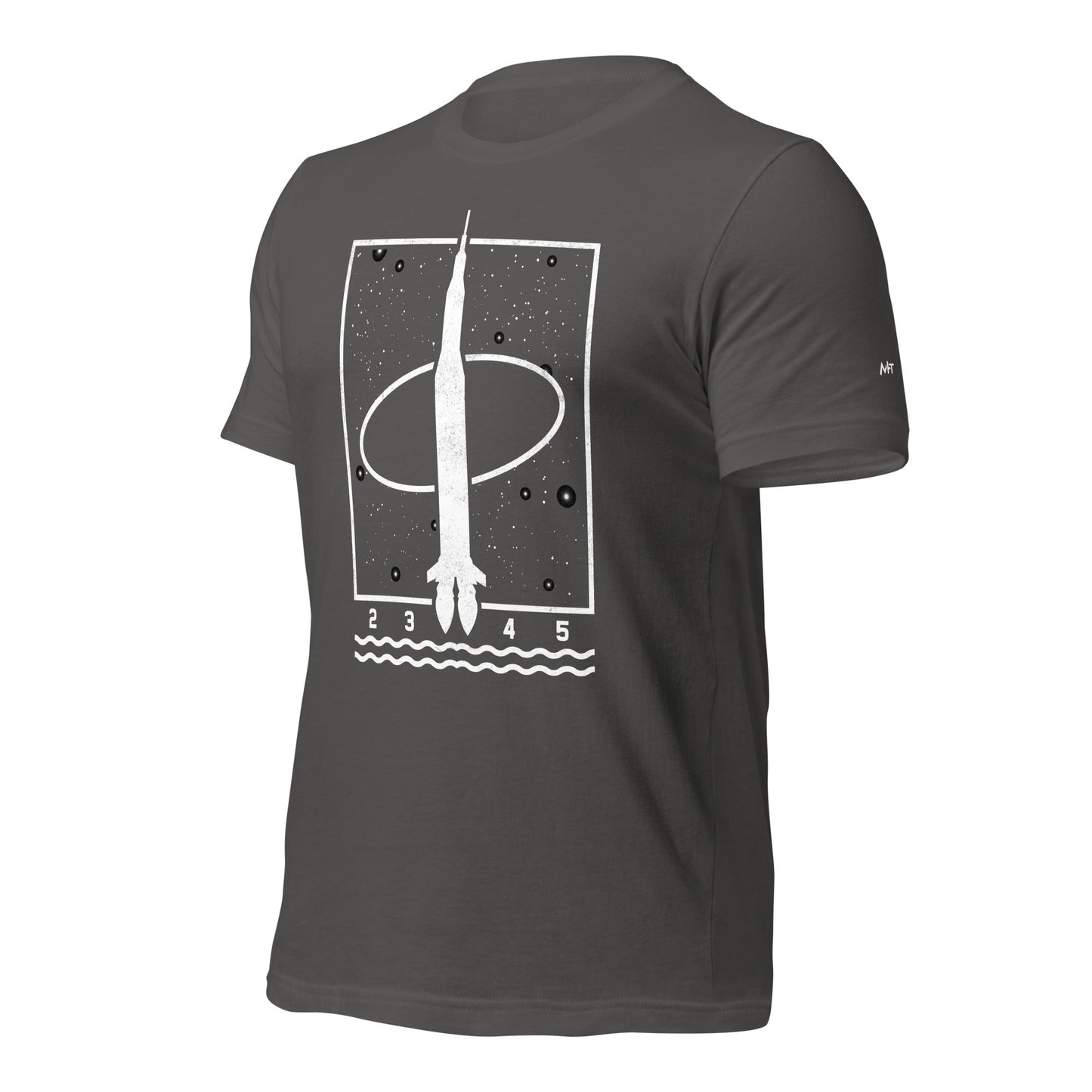1 2 3 4 5 - Unisex t-shirt by DarkByteGear