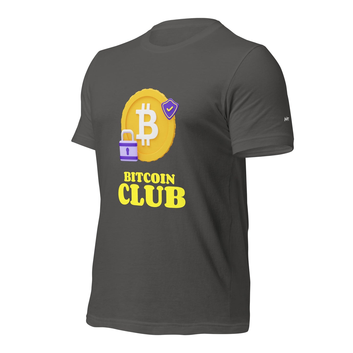 BITCOIN CLUB V7 - Unisex t-shirt by DarkByteGear