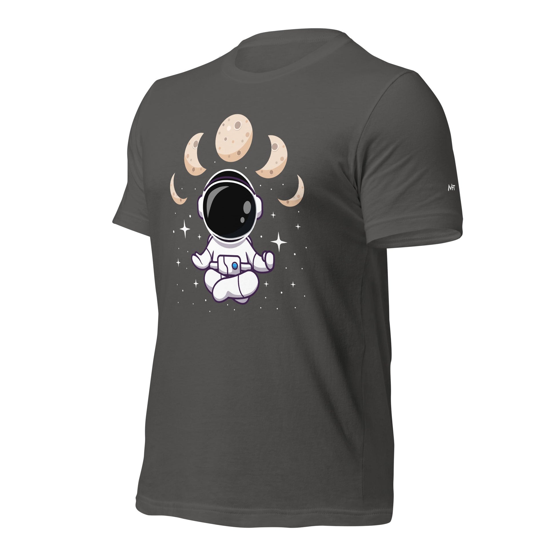 Astronaut Meditation - Unisex t-shirt by DarkByteGear