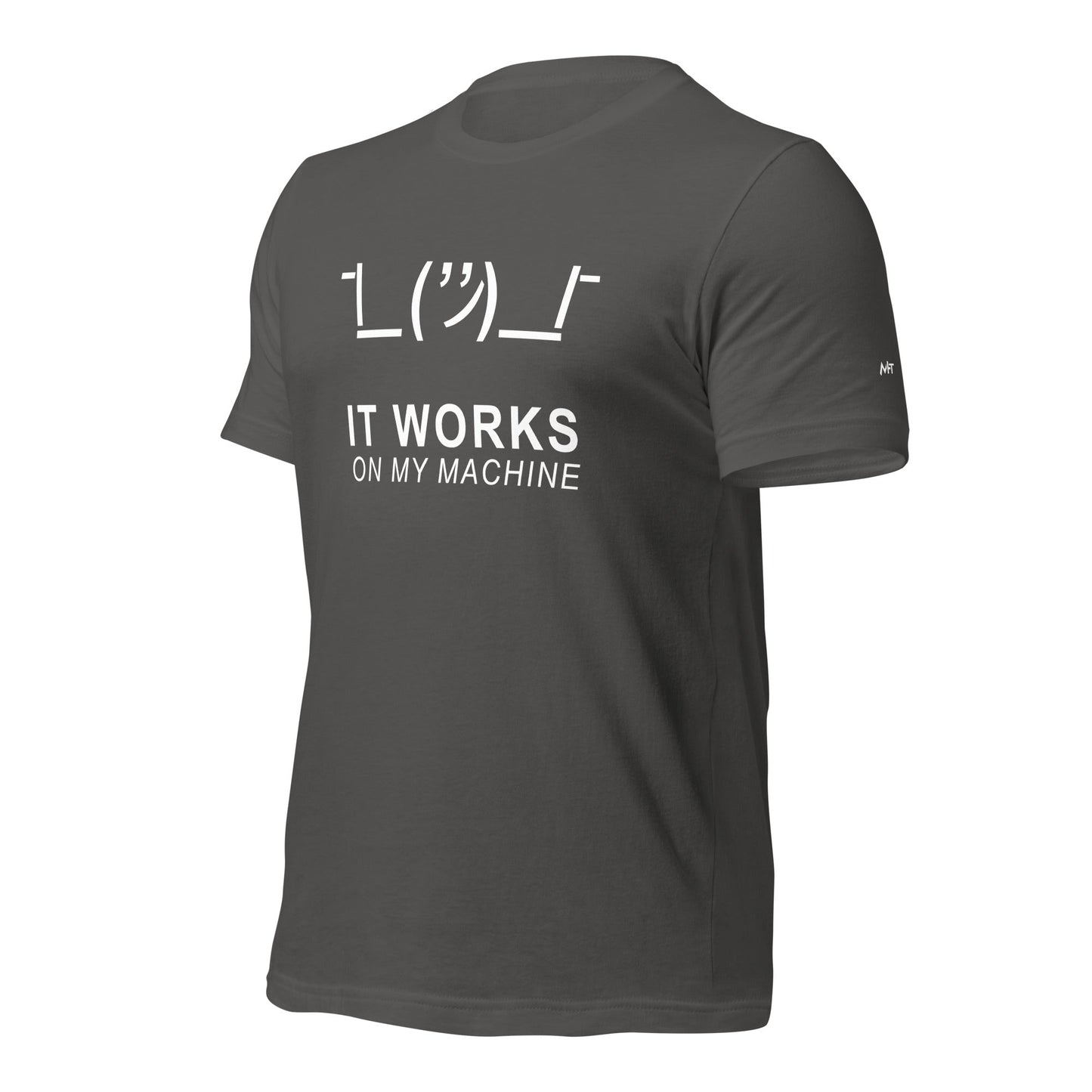 It works on my machine - Unisex t-shirt by DarkByteGear