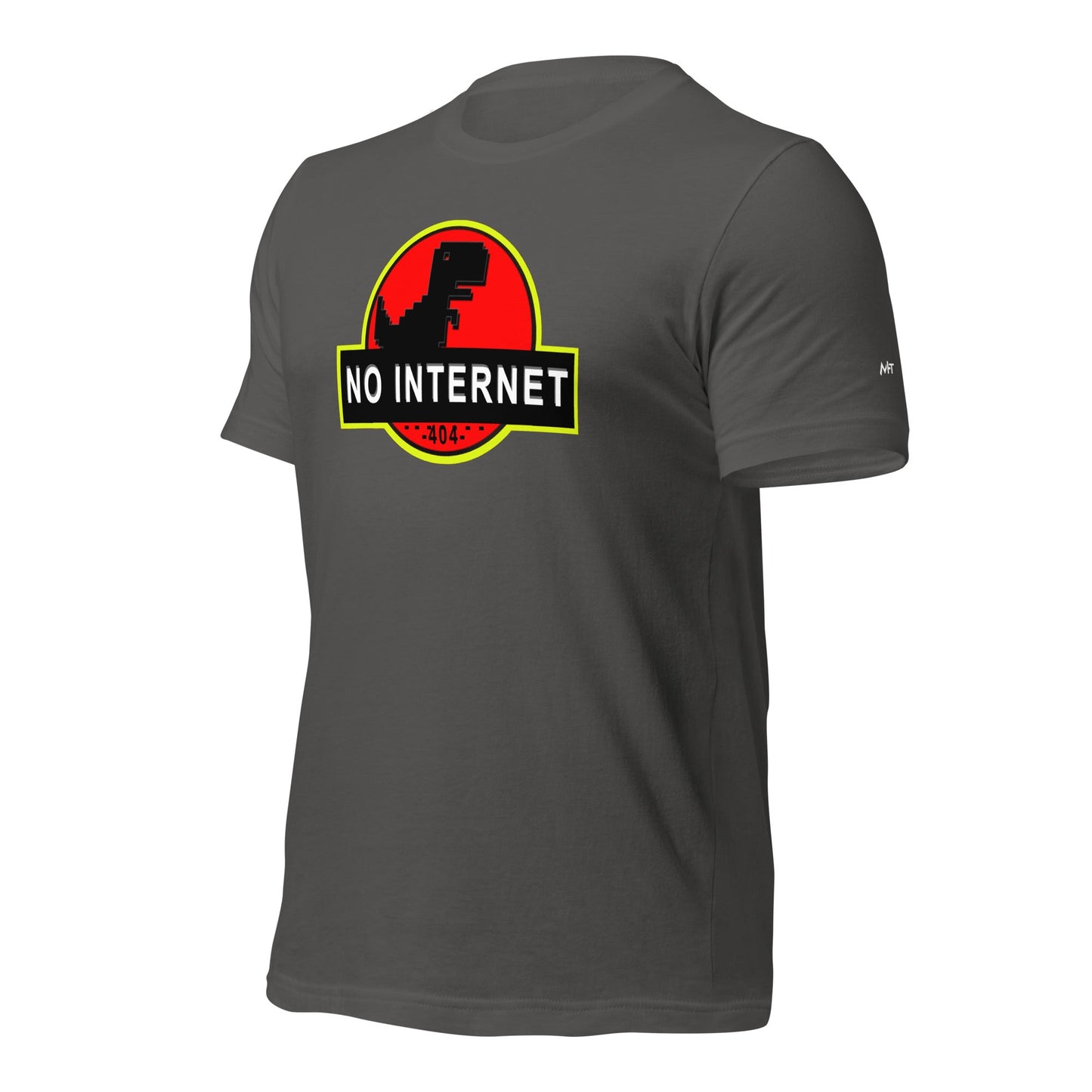 No internet 404 - Unisex t-shirt by DarkByteGear