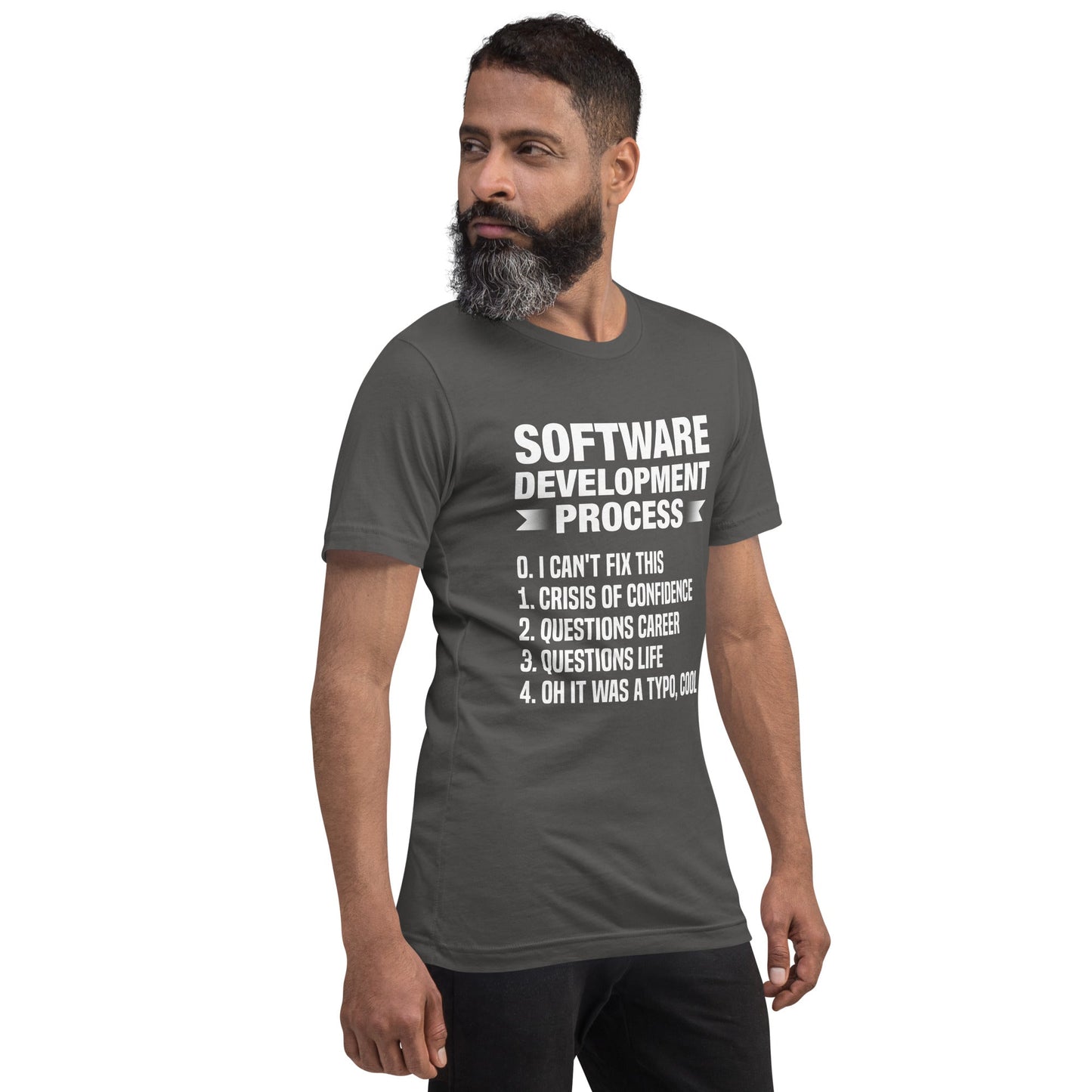 Software development process - Unisex t-shirt by DarkByteGear
