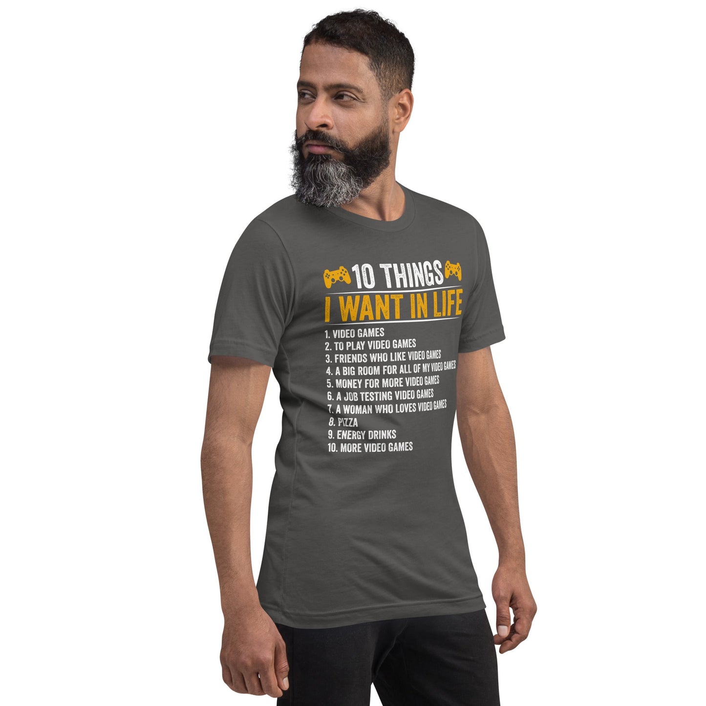 10 Things I Want In Life (Swarna) Unisex t-shirt by DarkByteGear
