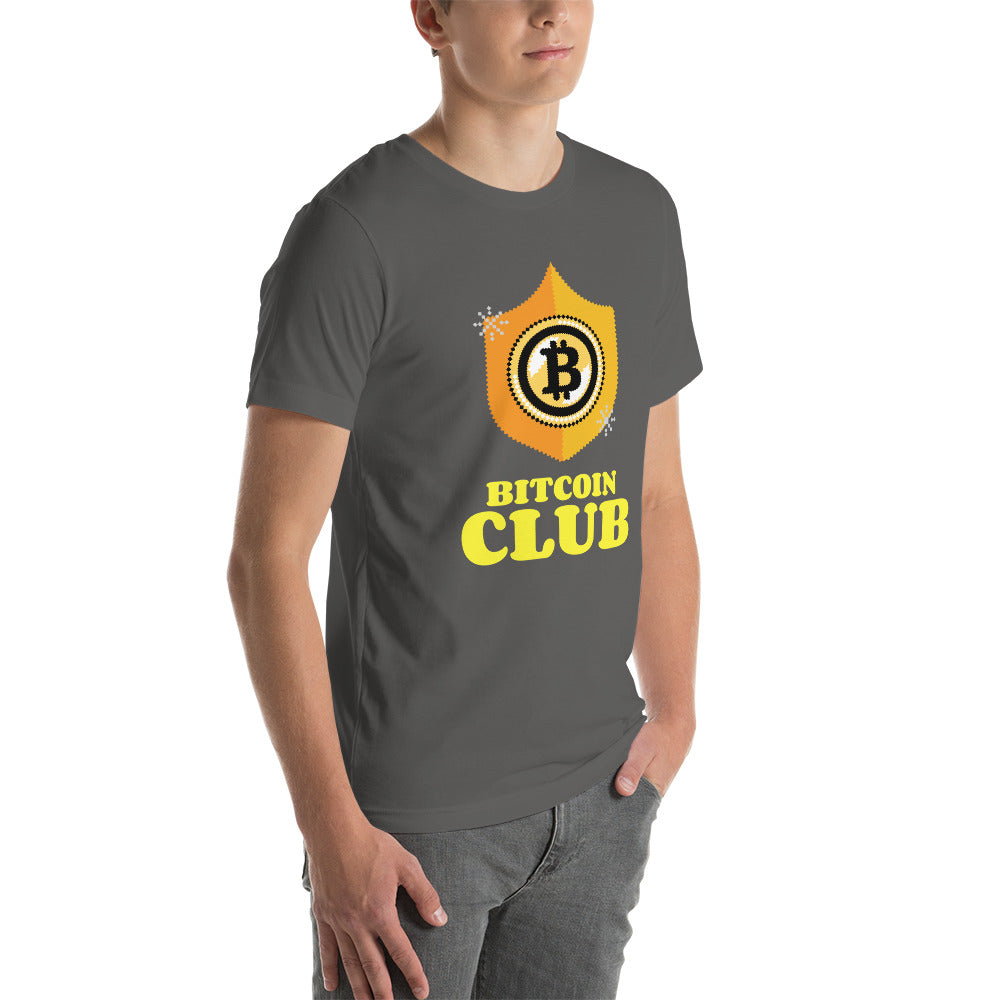 BITCOIN CLUB V2 - Unisex t-shirt by DarkByteGear