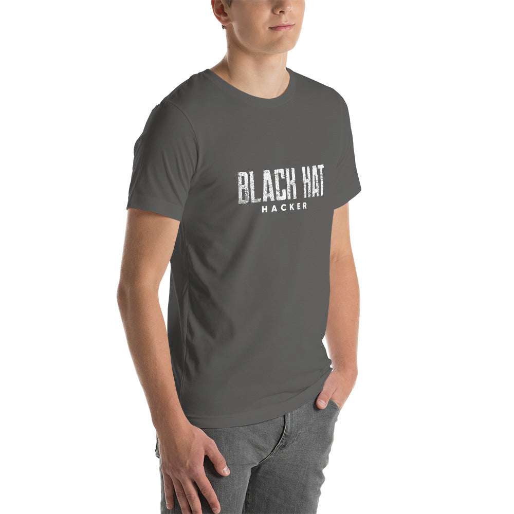Black Hat Hacker V20 Unisex t-shirt by DarkByteGear