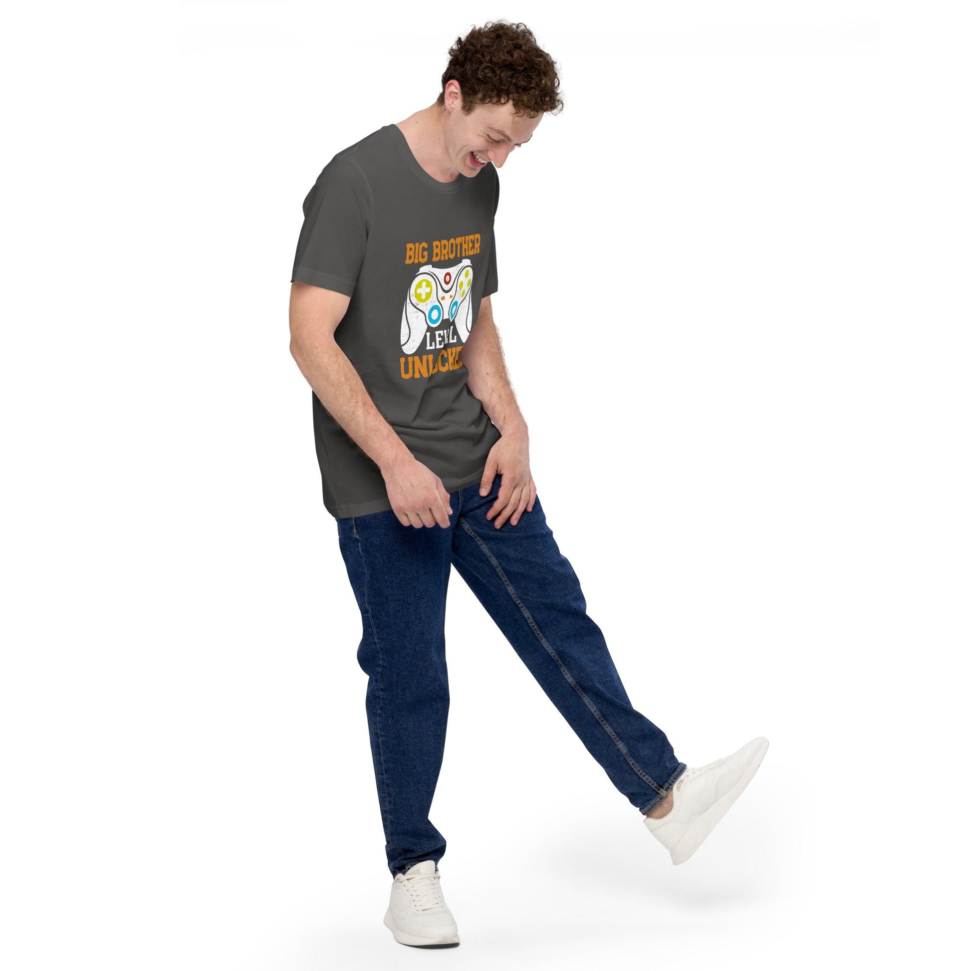 Big Brother Level Unlocked Unisex t-shirt by DarkByteGear