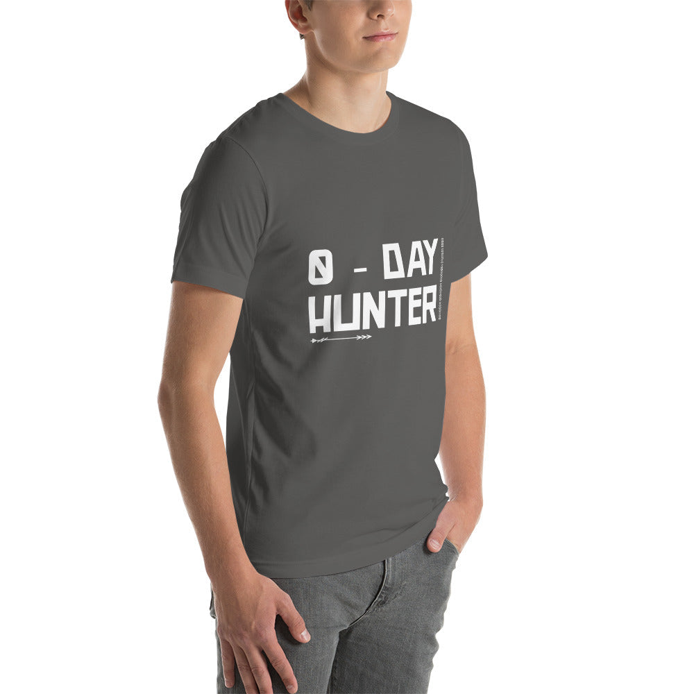 0-day hunter V5 Unisex t-shirt by DarkByteGear