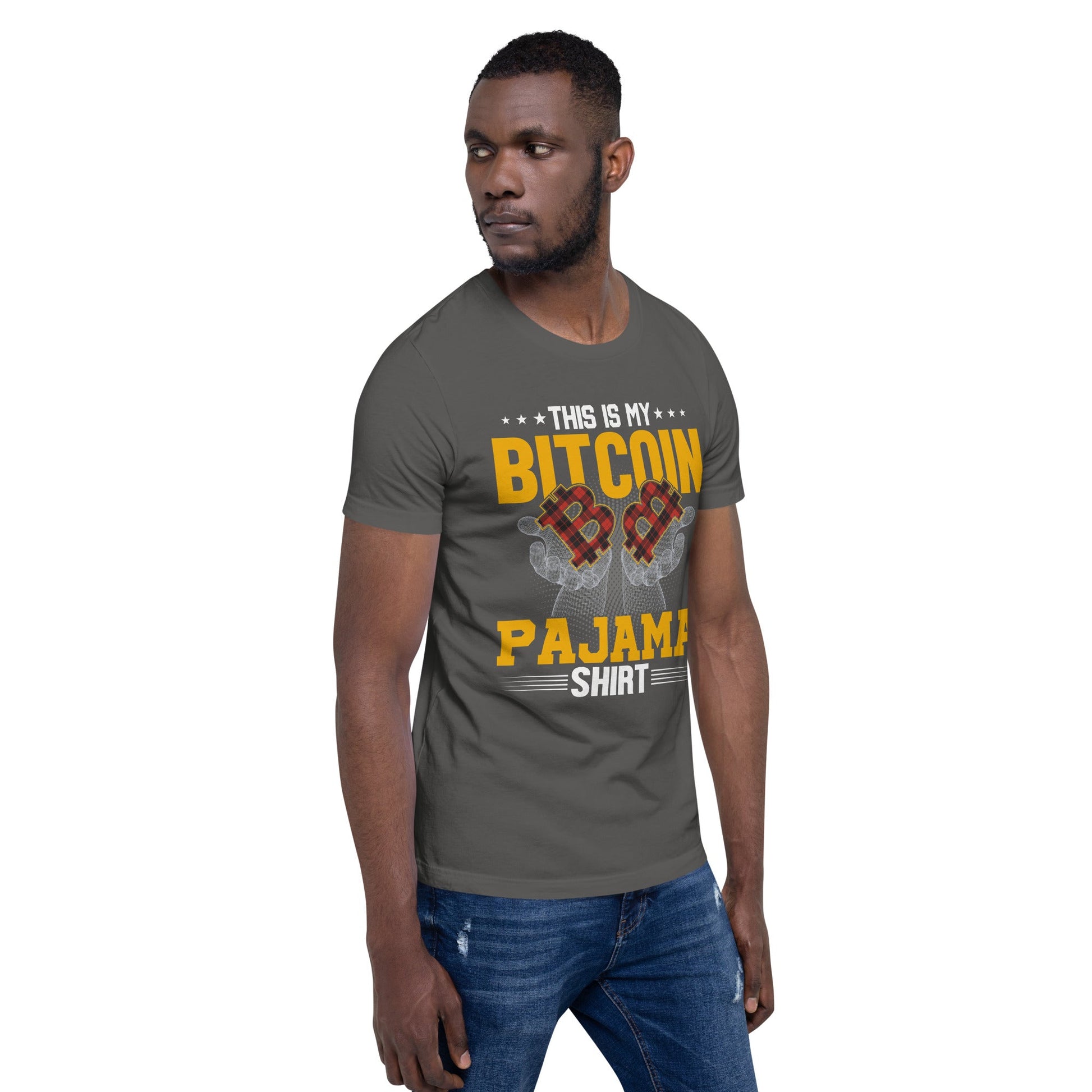 This is My Bitcoin Pajama Shirt Unisex t-shirt by DarkByteGear