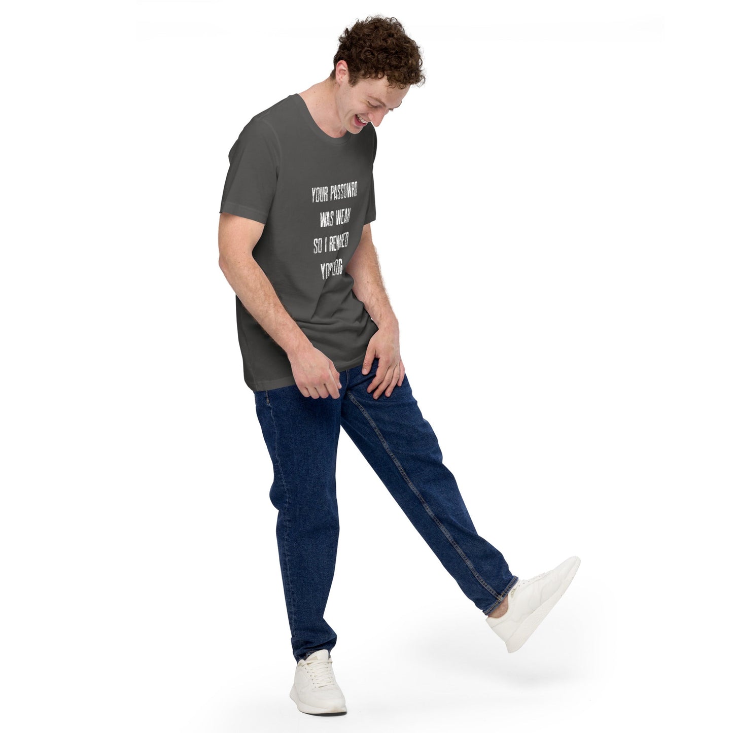 Your Password was Weak - Unisex t-shirt by DarkByteGear