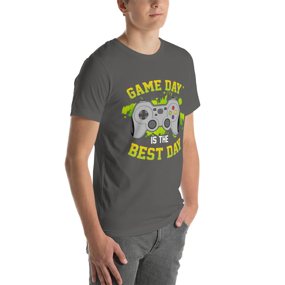 Game Day is the Best Day - Unisex t-shirt by DarkByteGear