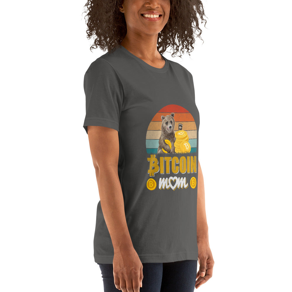Bitcoin Mom -Unisex t-shirt by DarkByteGear