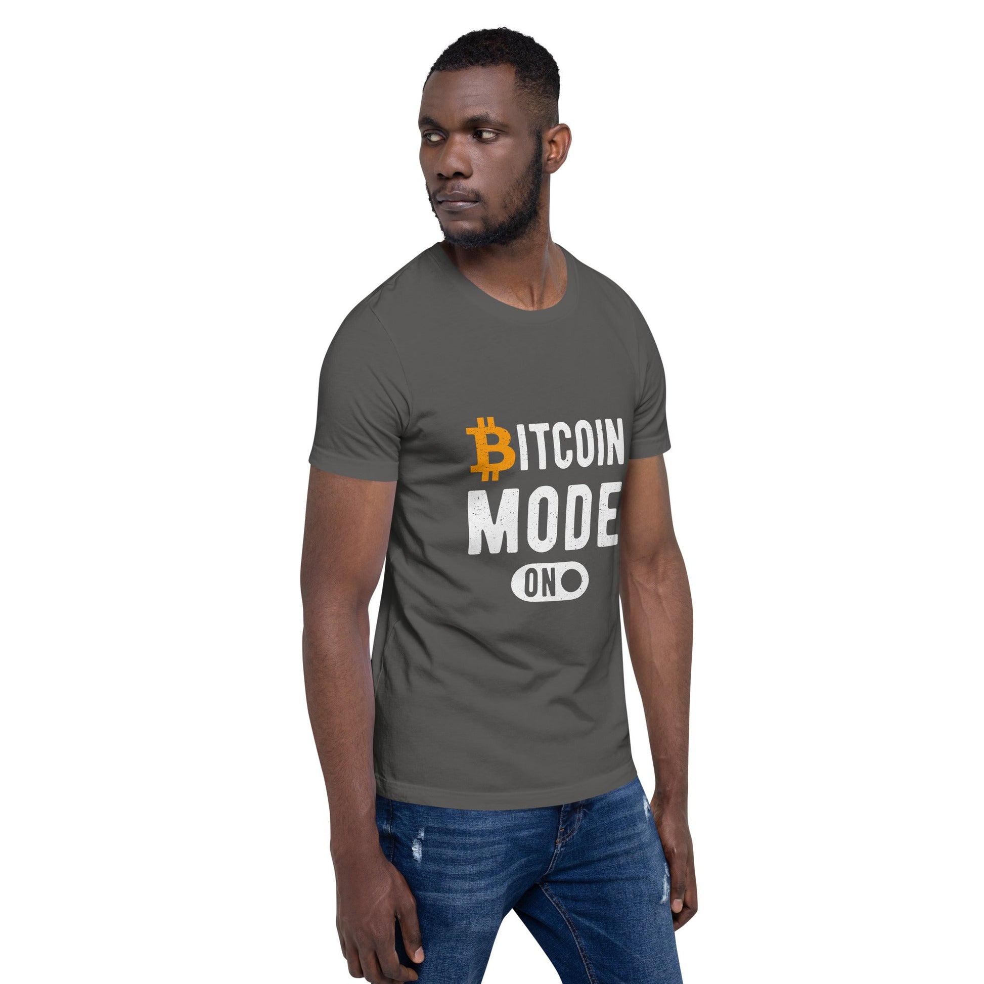 Bitcoin Mode is On - Unisex t-shirt by DarkByteGear