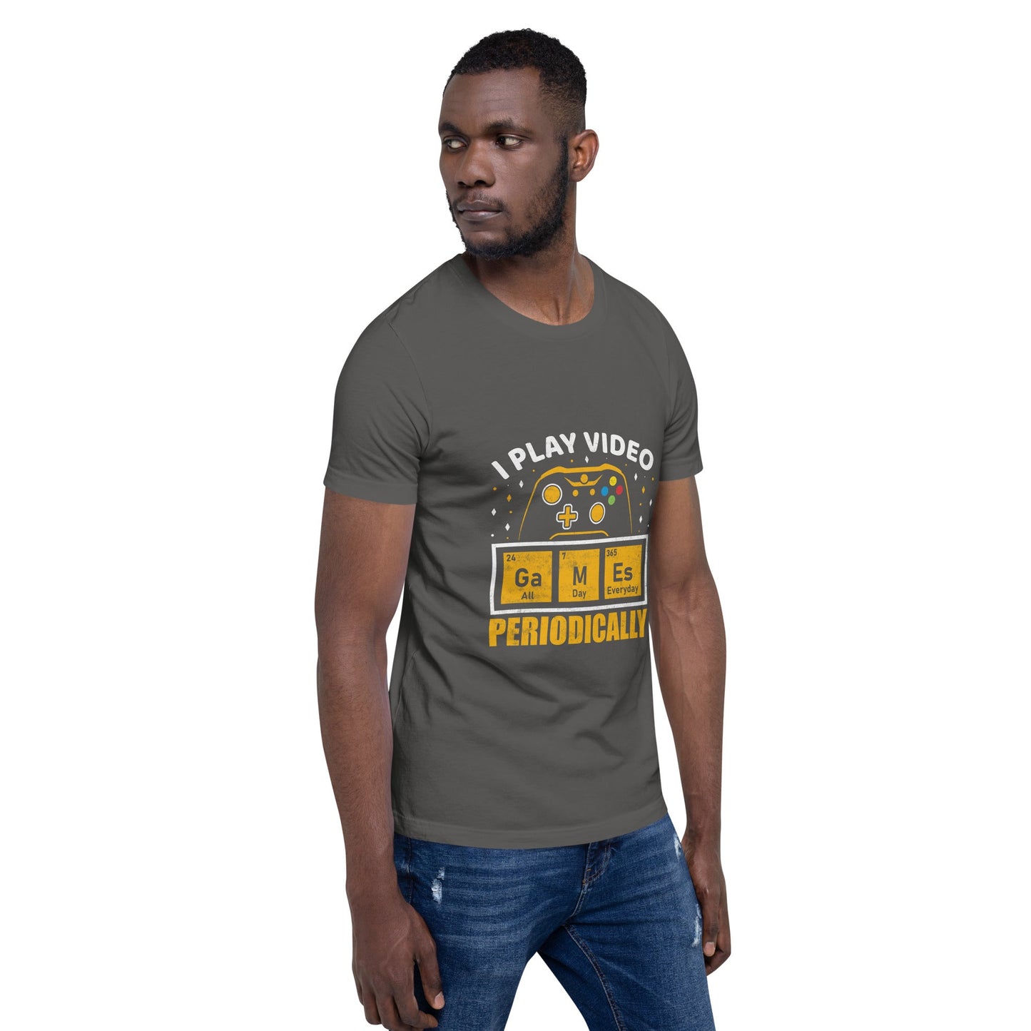 I Play Videogames Periodically - Unisex t-shirt by DarkByteGear