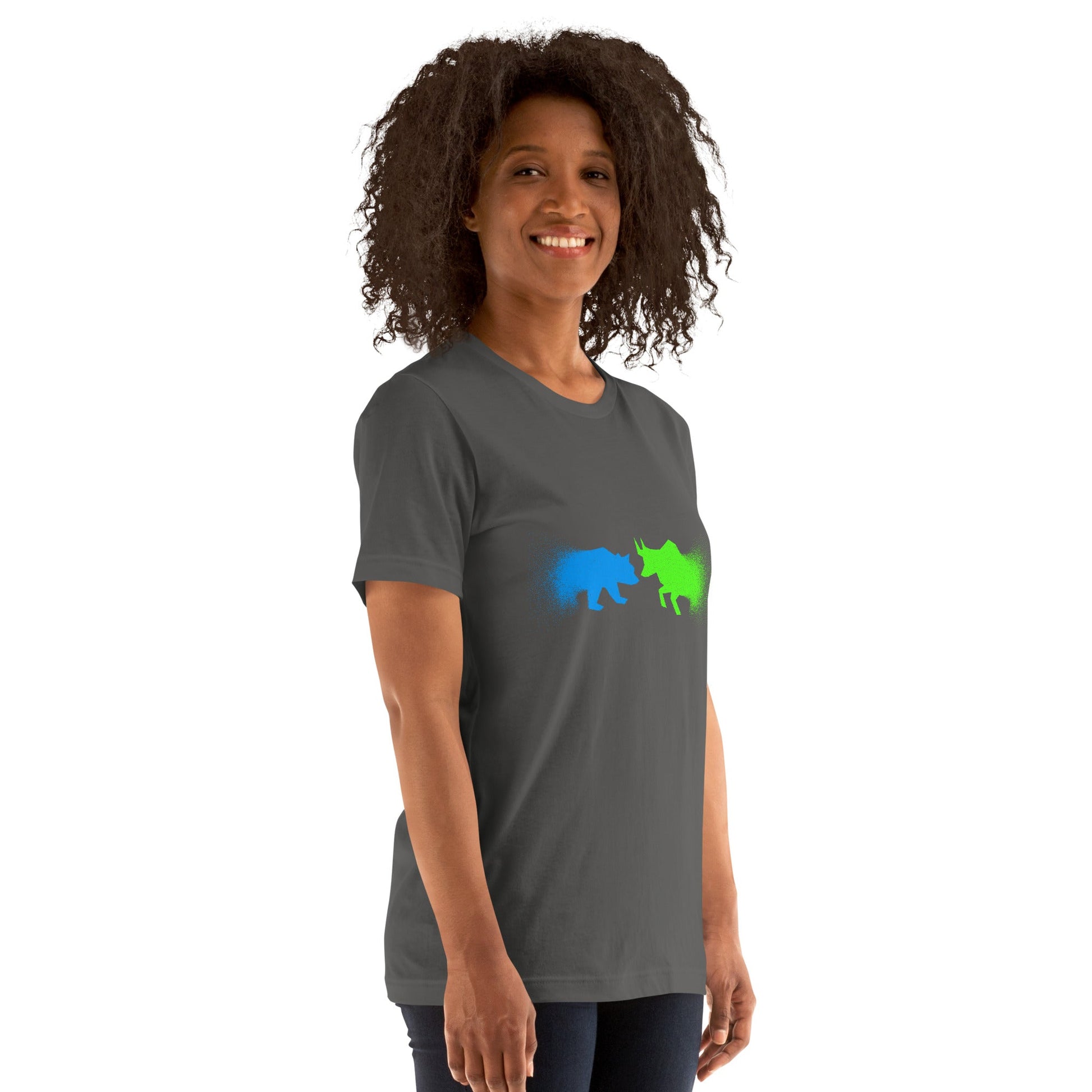Bearish And Bullish (DB) - Unisex t-shirt by DarkByteGear