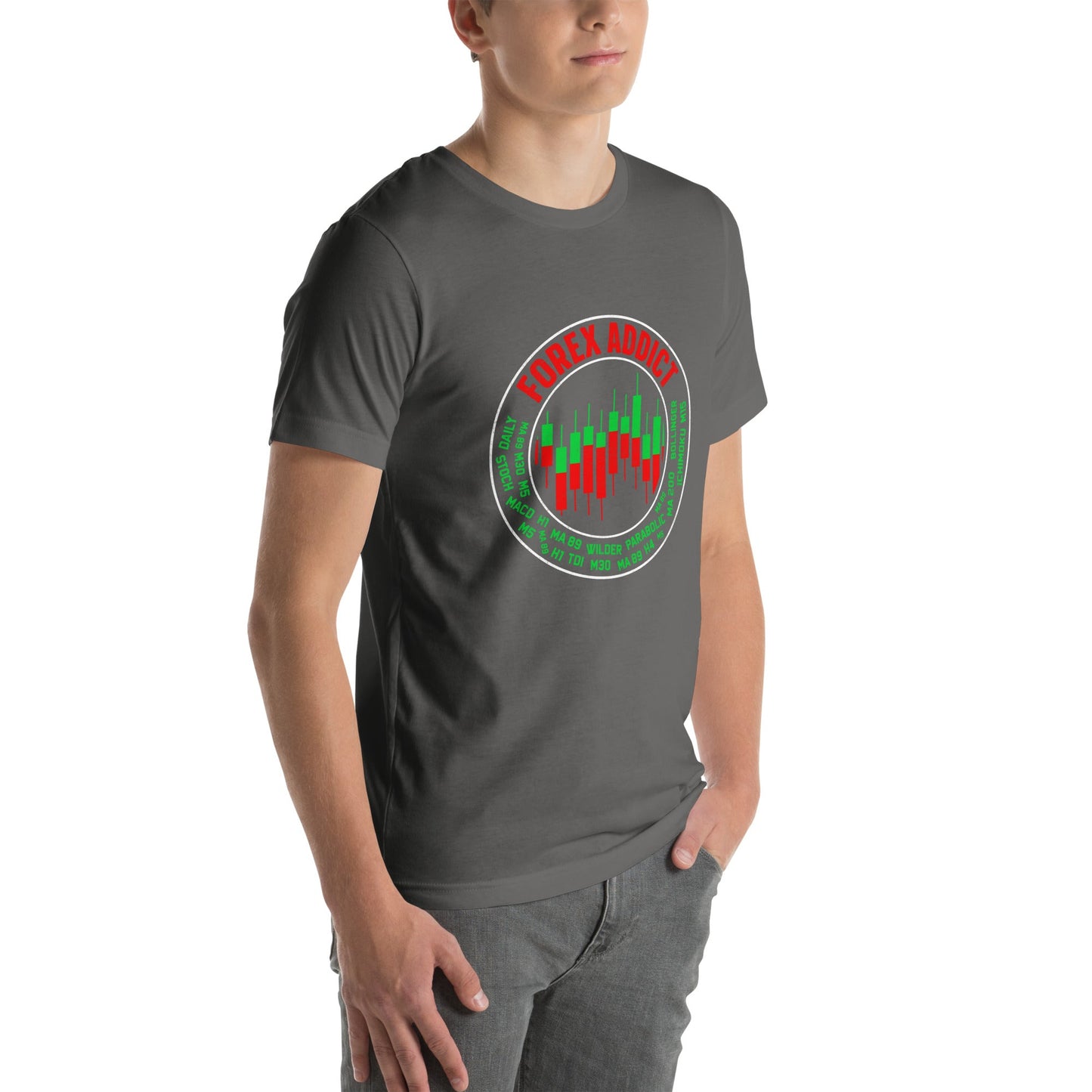 Forex Addict ( RK ) - Unisex t-shirt by DarkByteGear