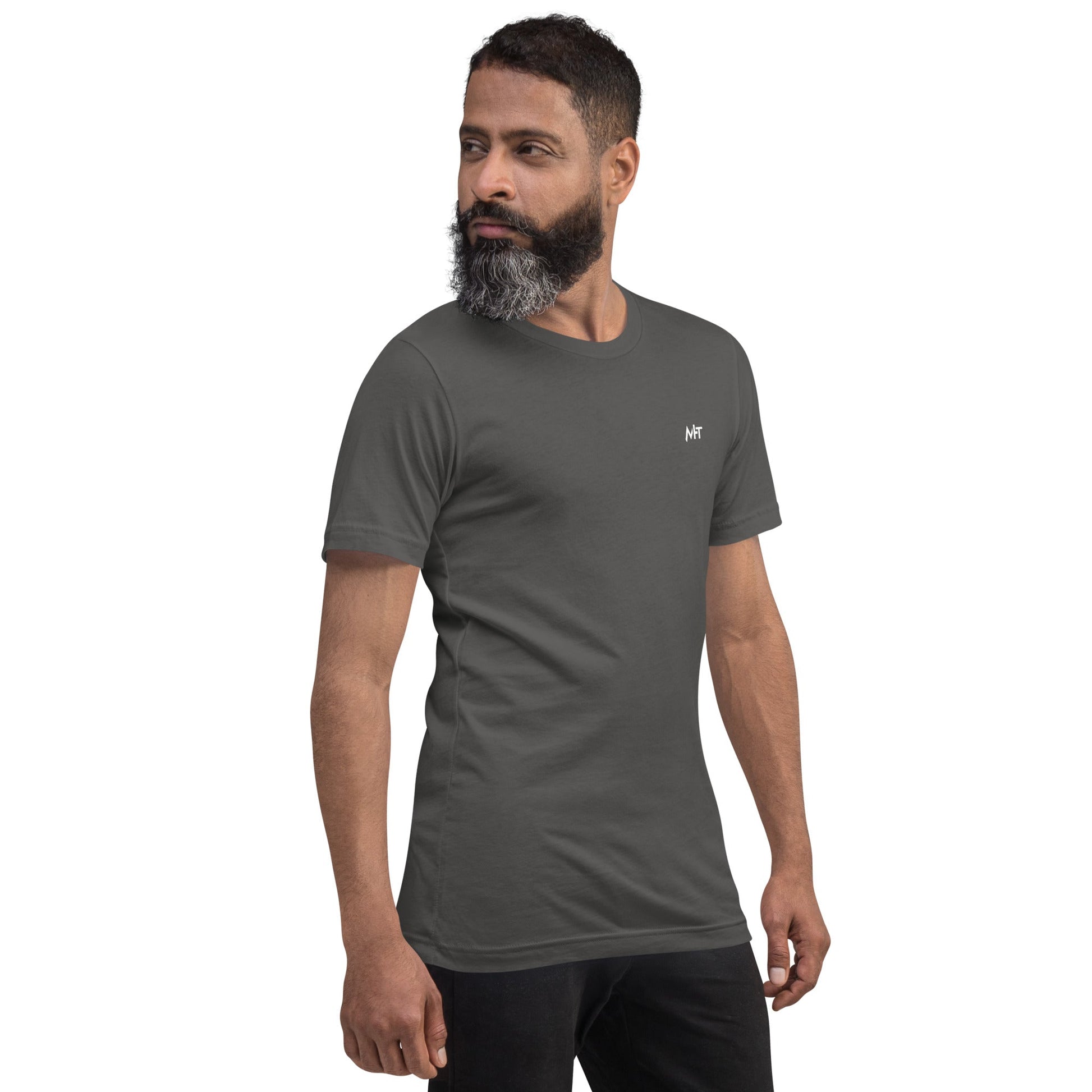 I would Love to Change the world, but they won't Give me the Source Code V1 - Unisex t-shirt ( Back Print ) by DarkByteGear