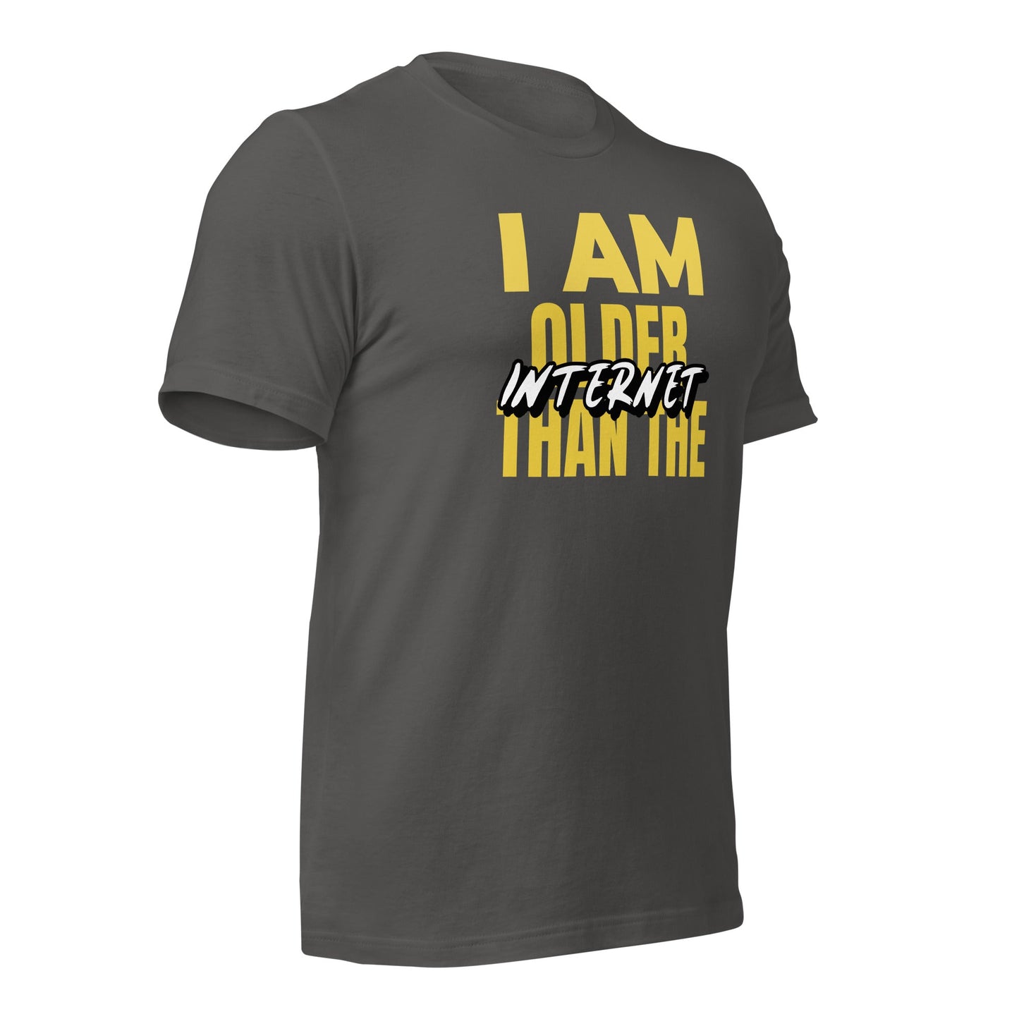 I am older than the Internet - Unisex t-shirt by DarkByteGear