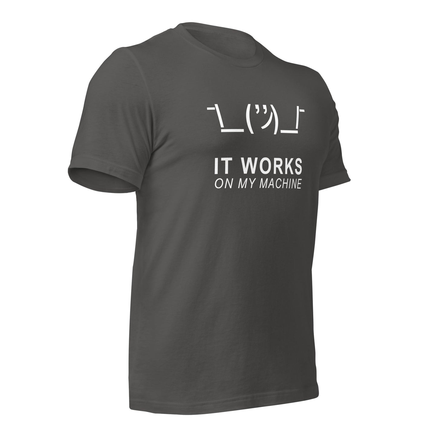 It works on my machine - Unisex t-shirt by DarkByteGear