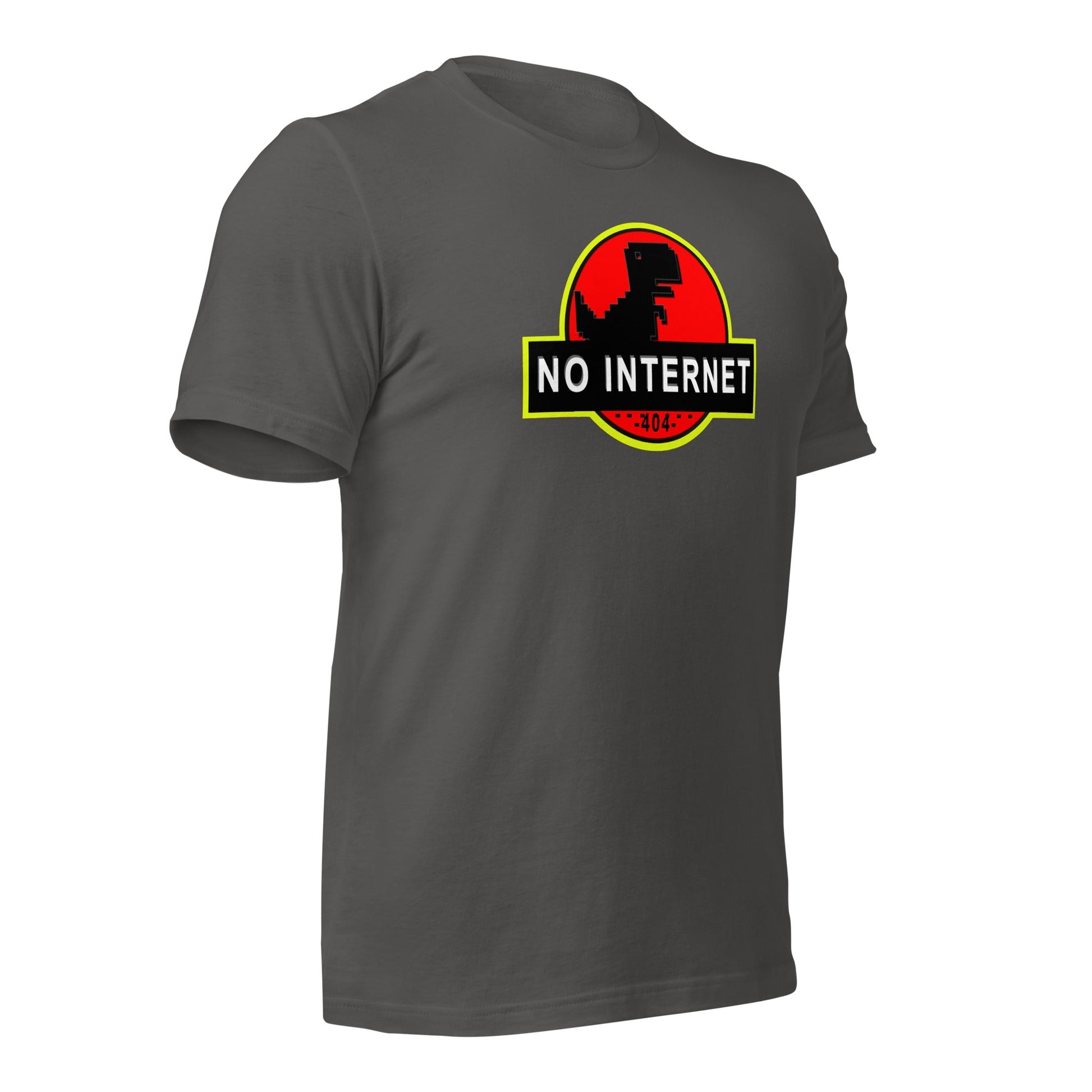 No internet 404 - Unisex t-shirt by DarkByteGear