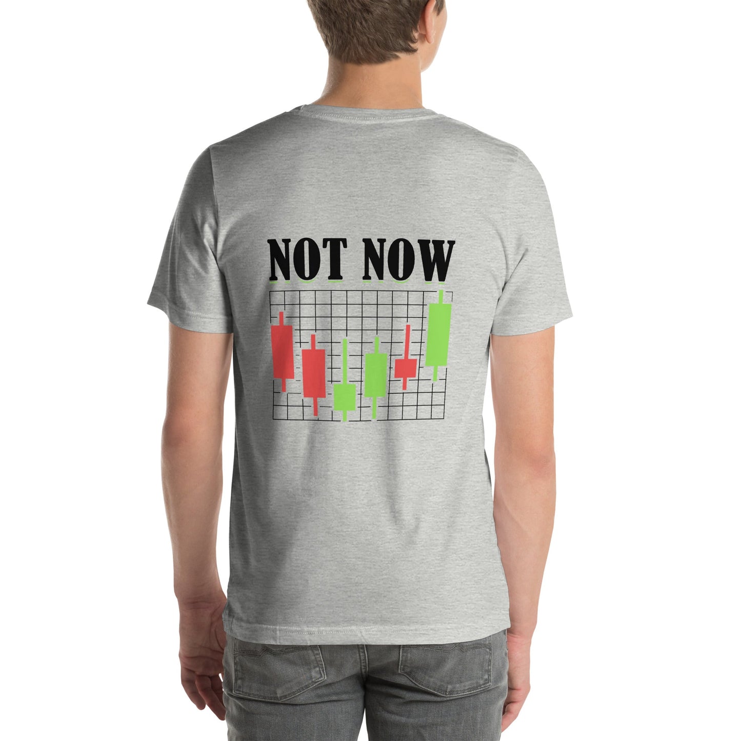 Not Now in Dark Text - Unisex t-shirt by DarkByteGear