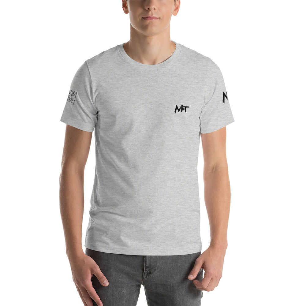 White Hat Hacker - Short-Sleeve Unisex T-Shirt (all sides print) by DarkByteGear