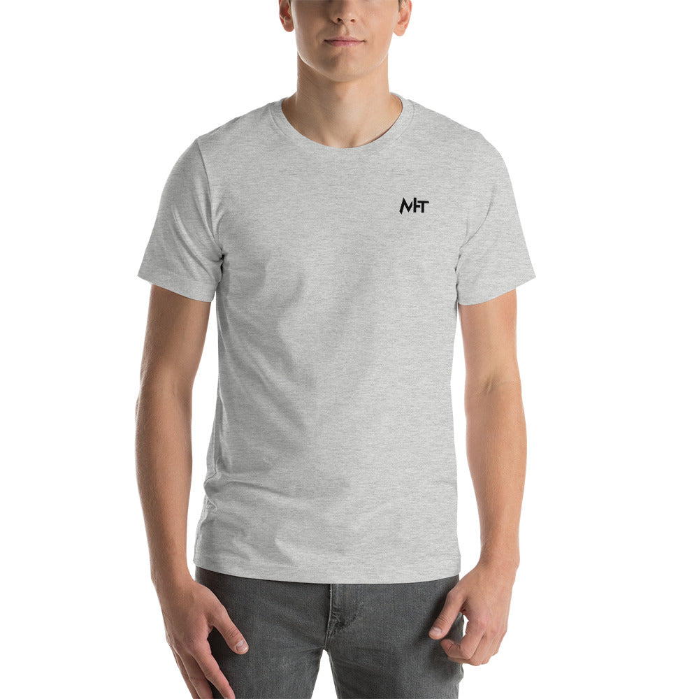 I have a hacking problem - Short-Sleeve Unisex T-Shirt (back print) by DarkByteGear