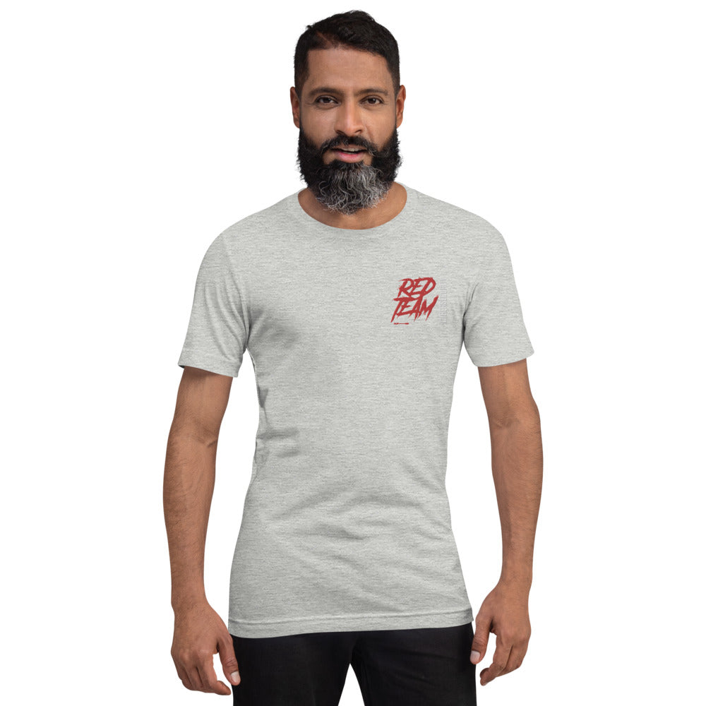 Cyber Security Red Team V10 - Short-sleeve unisex t-shirt ( embroidered ) by DarkByteGear