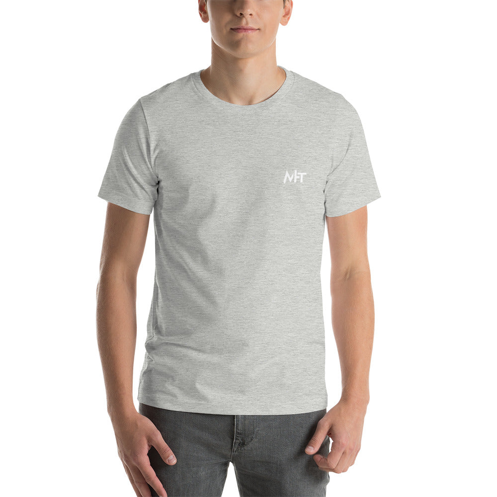 Eat sleep hack repeat - Unisex t-shirt (back print) by DarkByteGear