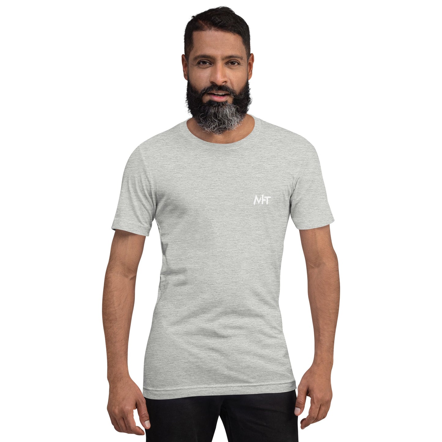 Bitcoin is the way - Unisex t-shirt (back print) by DarkByteGear