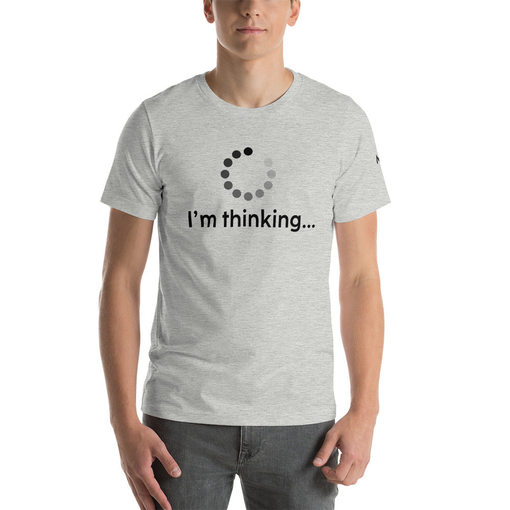 I'm thinking - Unisex t-shirt by DarkByteGear