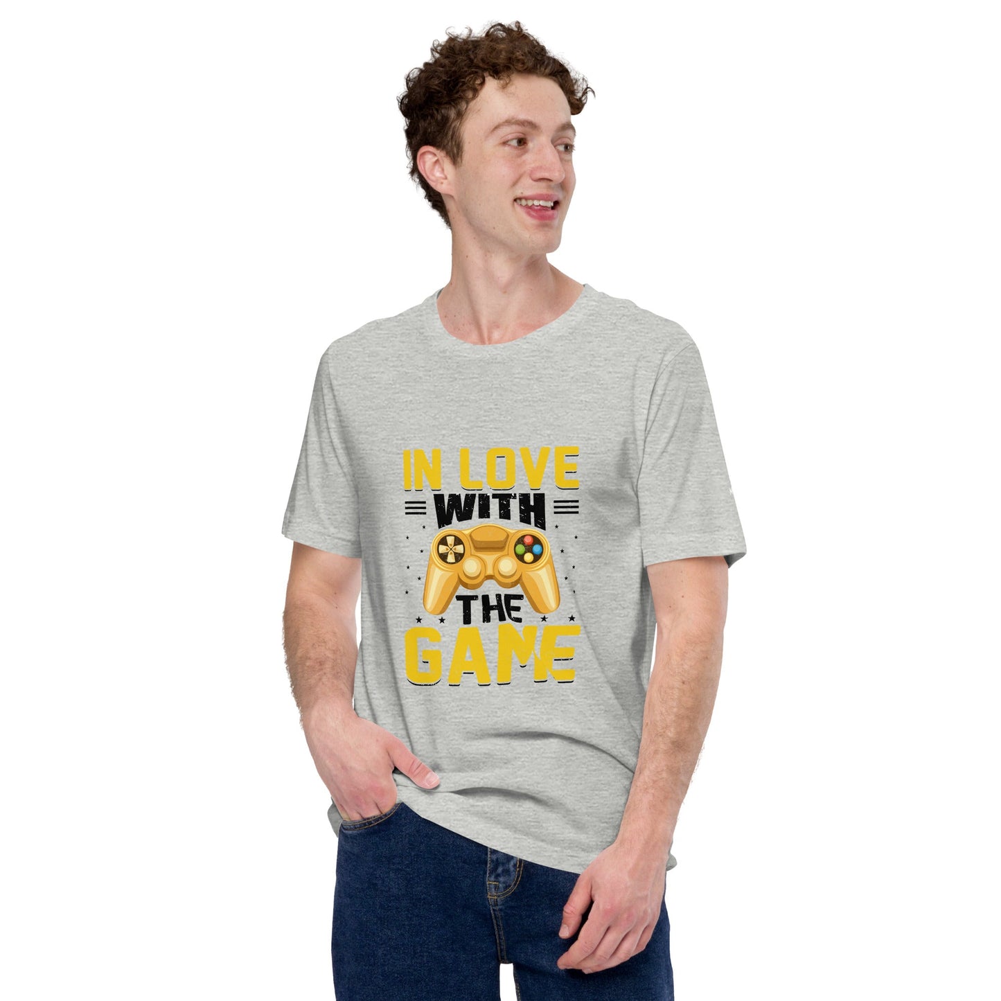 In Love With The Game in Dark Text - Unisex t-shirt by DarkByteGear