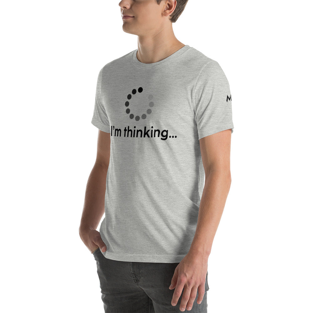 I'm thinking - Unisex t-shirt by DarkByteGear