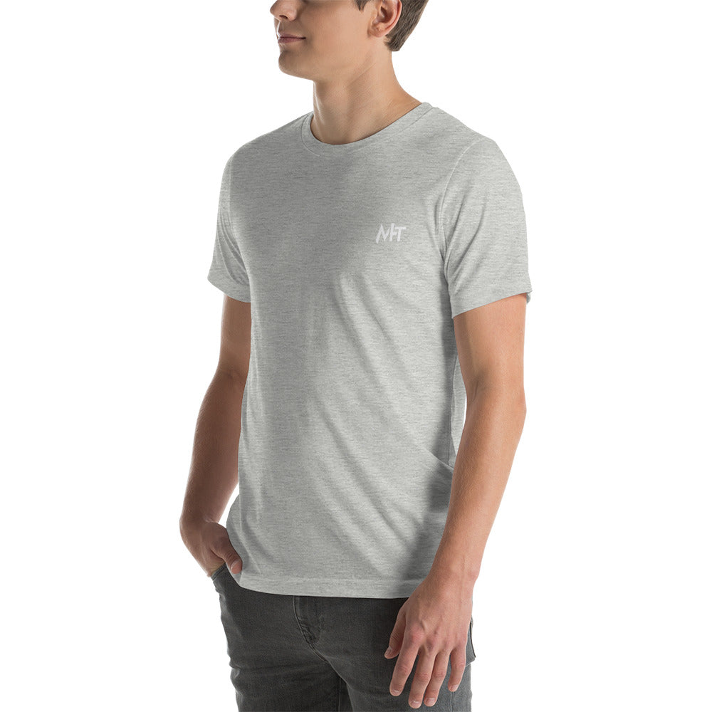 I Paused My Game To Be Here but I am still thinking about it - Unisex t-shirt (back print) by DarkByteGear