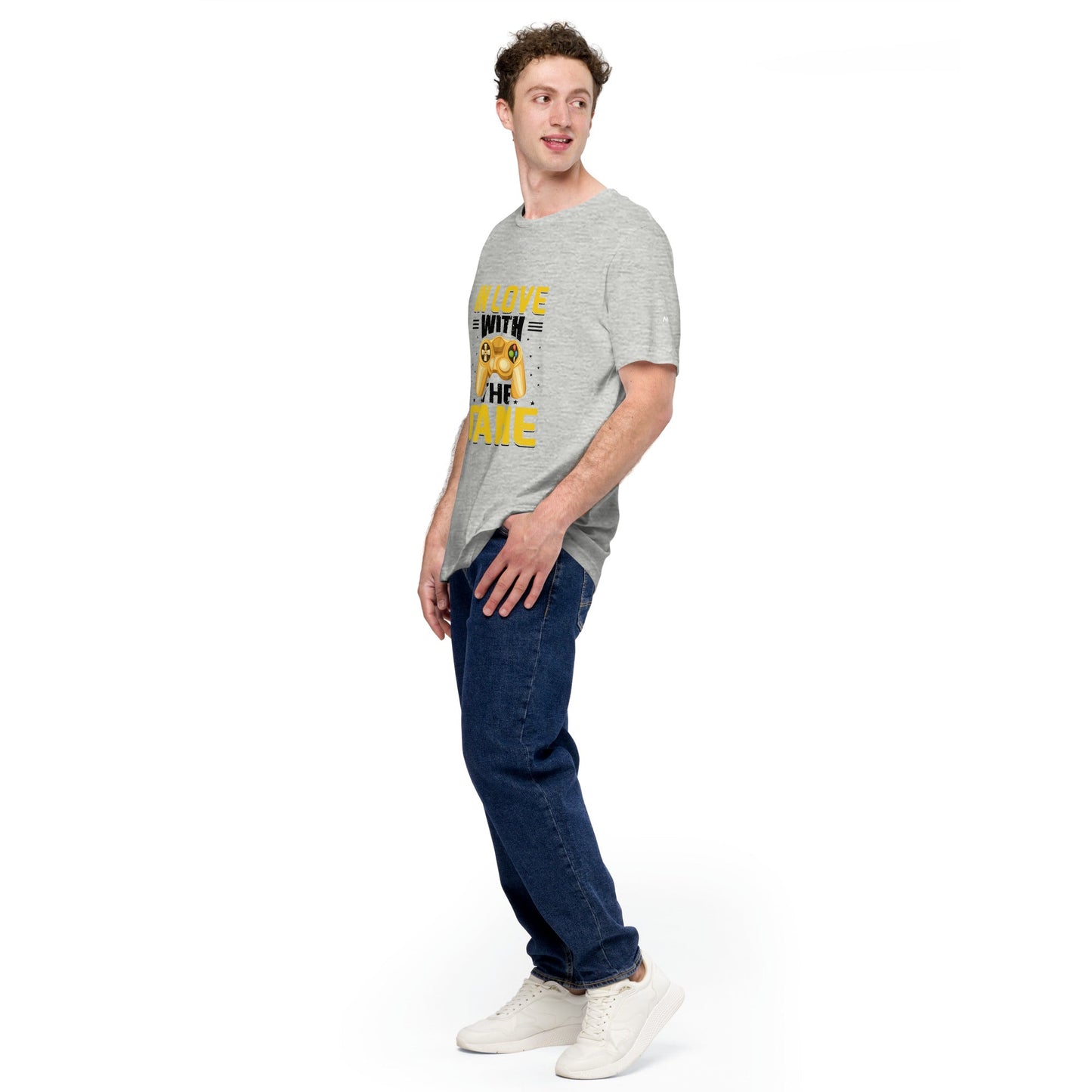 In Love With The Game in Dark Text - Unisex t-shirt by DarkByteGear