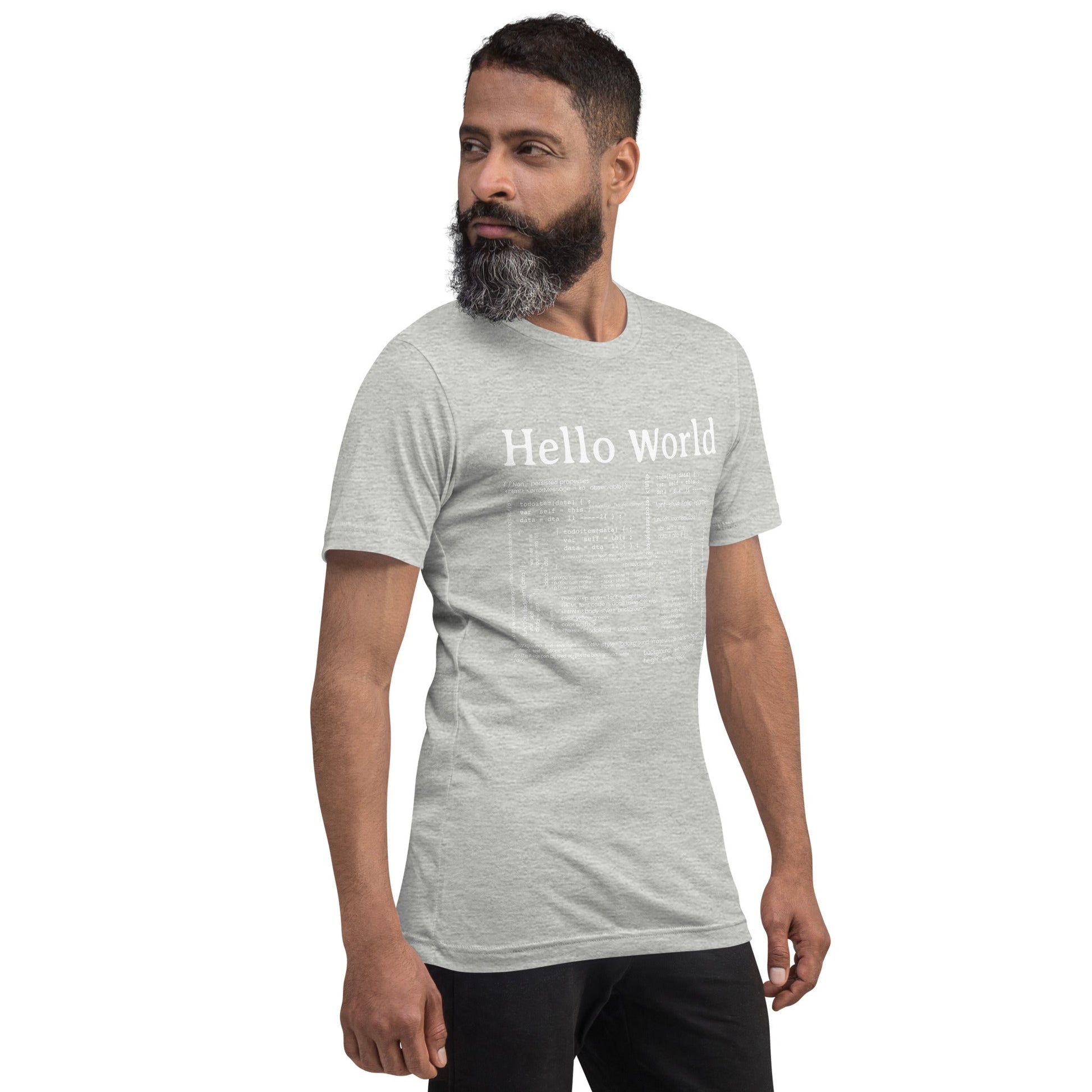 Hello world - Unisex t-shirt by DarkByteGear