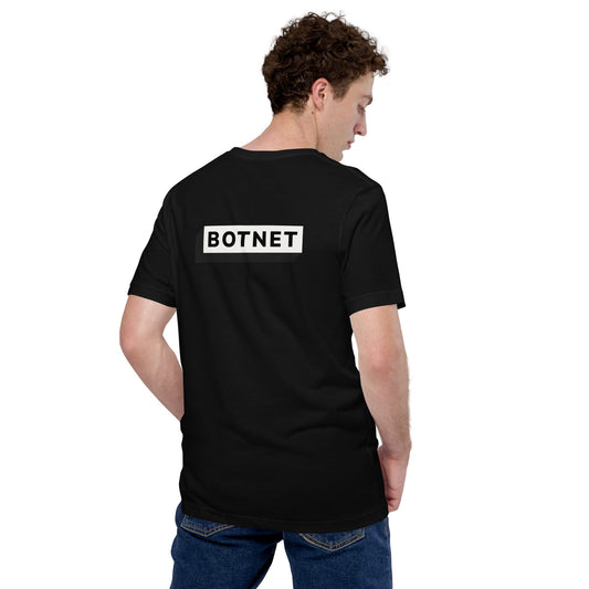 Botnet - Unisex t-shirt (back print) by DarkByteGear