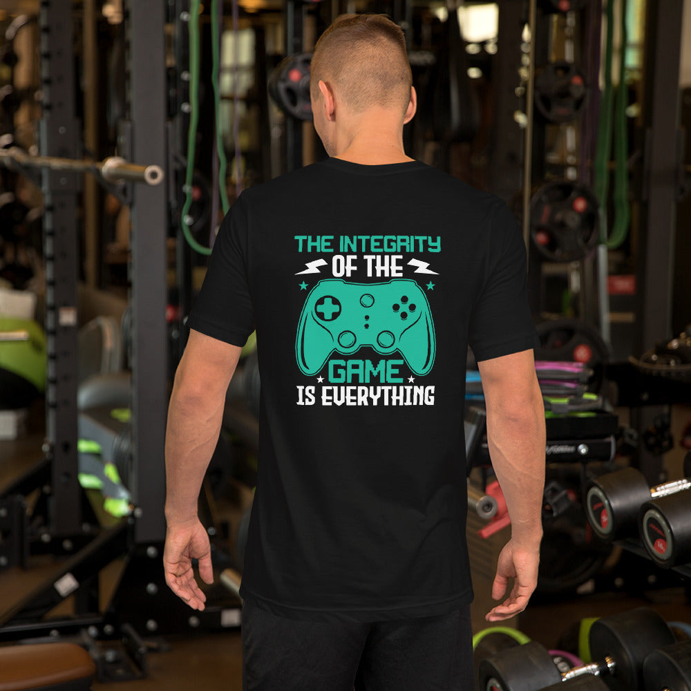 The Integrity of the Game is Everything (Swarna) - Unisex t-shirt ( Back Print ) by DarkByteGear