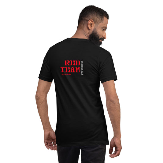 Cyber Security Red Team V15 - Unisex t-shirt ( Back Print ) by DarkByteGear