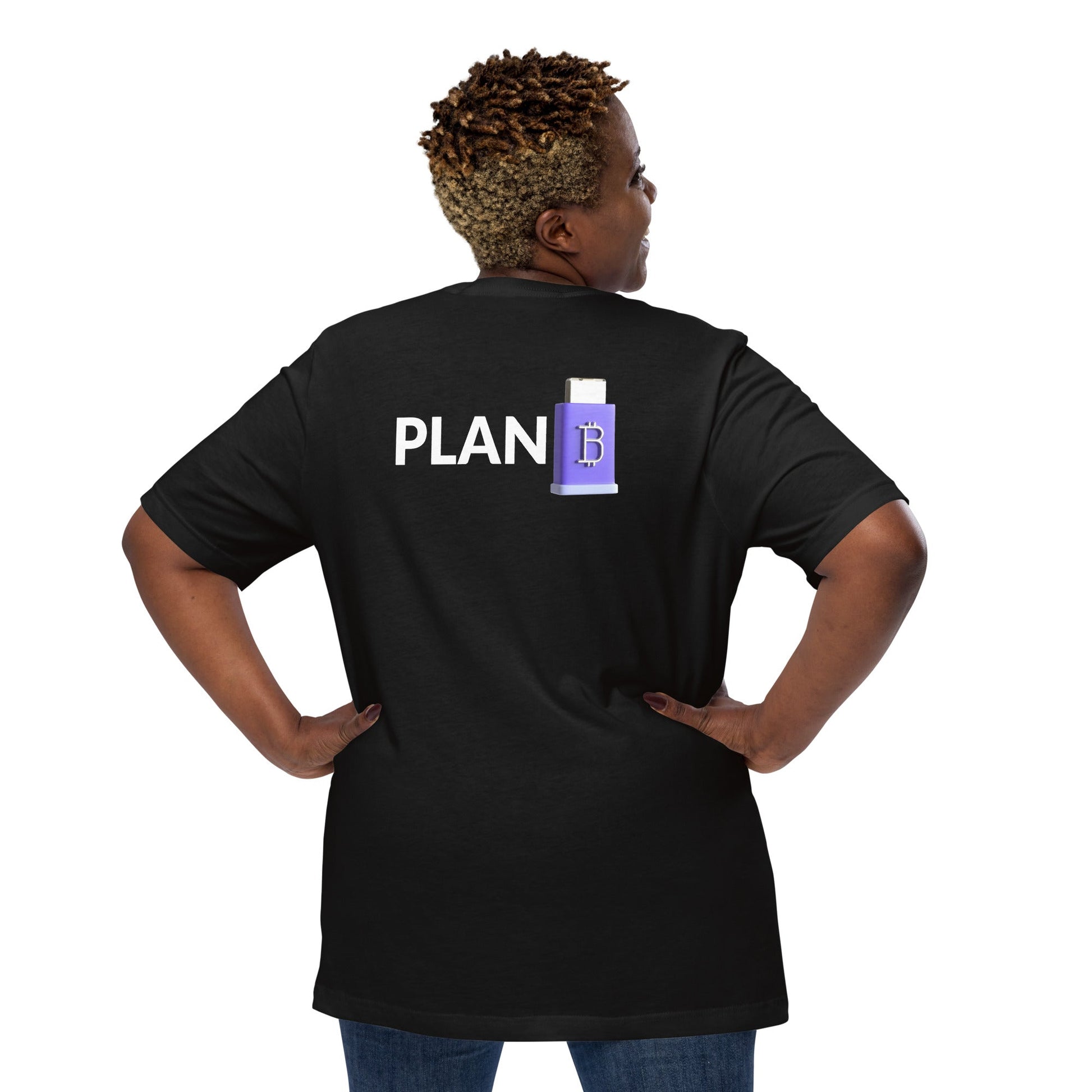 Plan B V4 - Unisex t-shirt ( Back Print ) by DarkByteGear