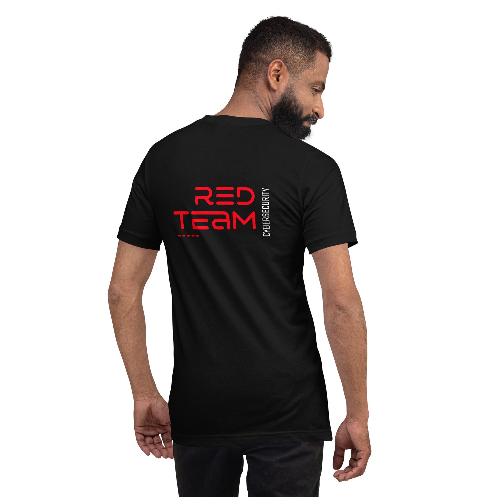 Cyber Security Red Team V11 - Unisex t-shirt ( Back Print ) by DarkByteGear