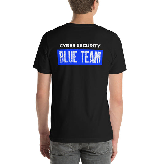 Cyber Security Blue Team V5 - Unisex t-shirt ( Back Print ) by DarkByteGear