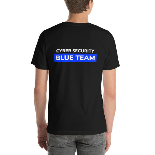 Cyber Security Blue Team V11 - Unisex t-shirt ( Back Print ) by DarkByteGear