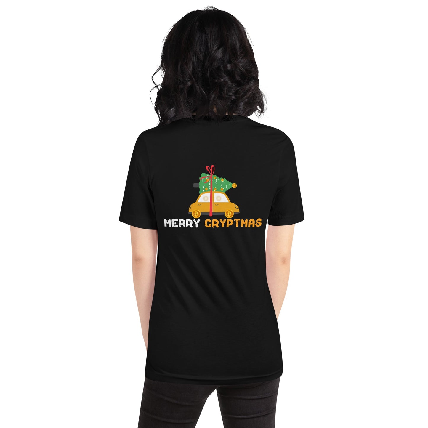 Merry Cryptmas - Unisex t-shirt ( Back Print ) by DarkByteGear