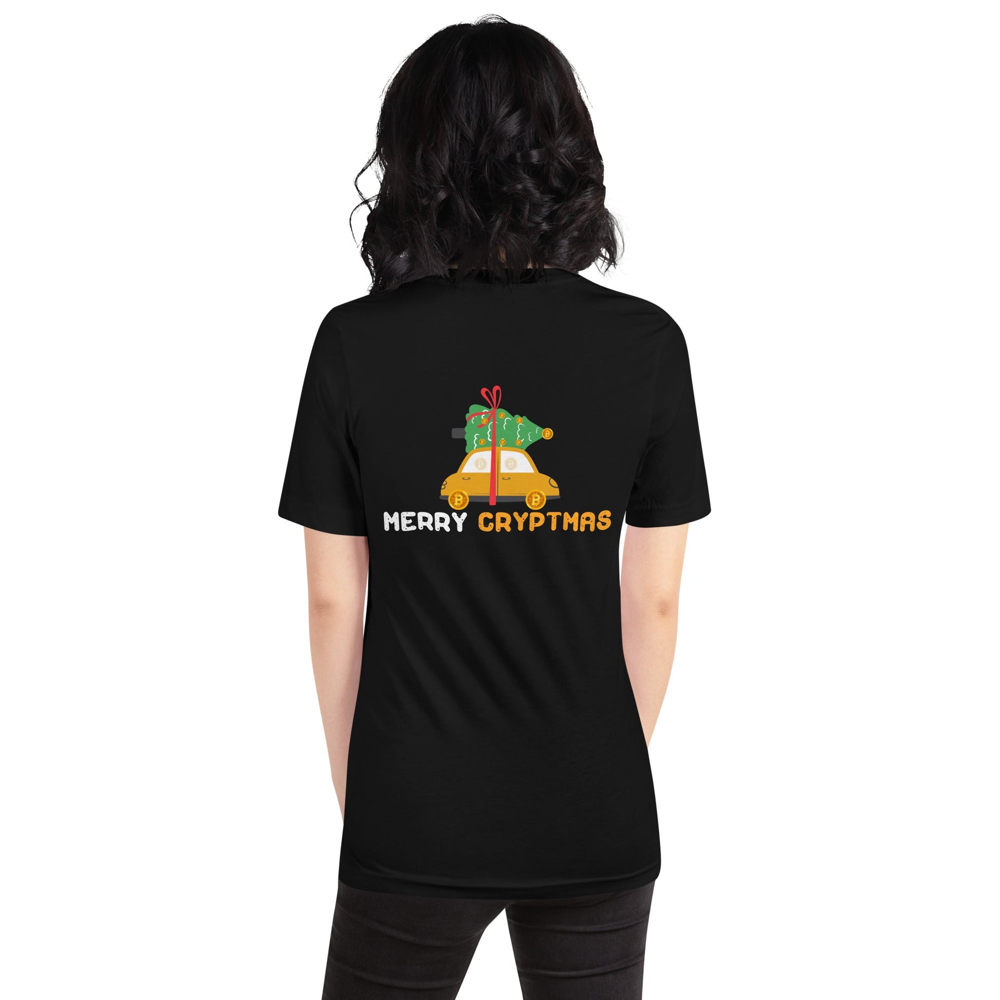 Merry Cryptmas - Unisex t-shirt ( Back Print ) by DarkByteGear