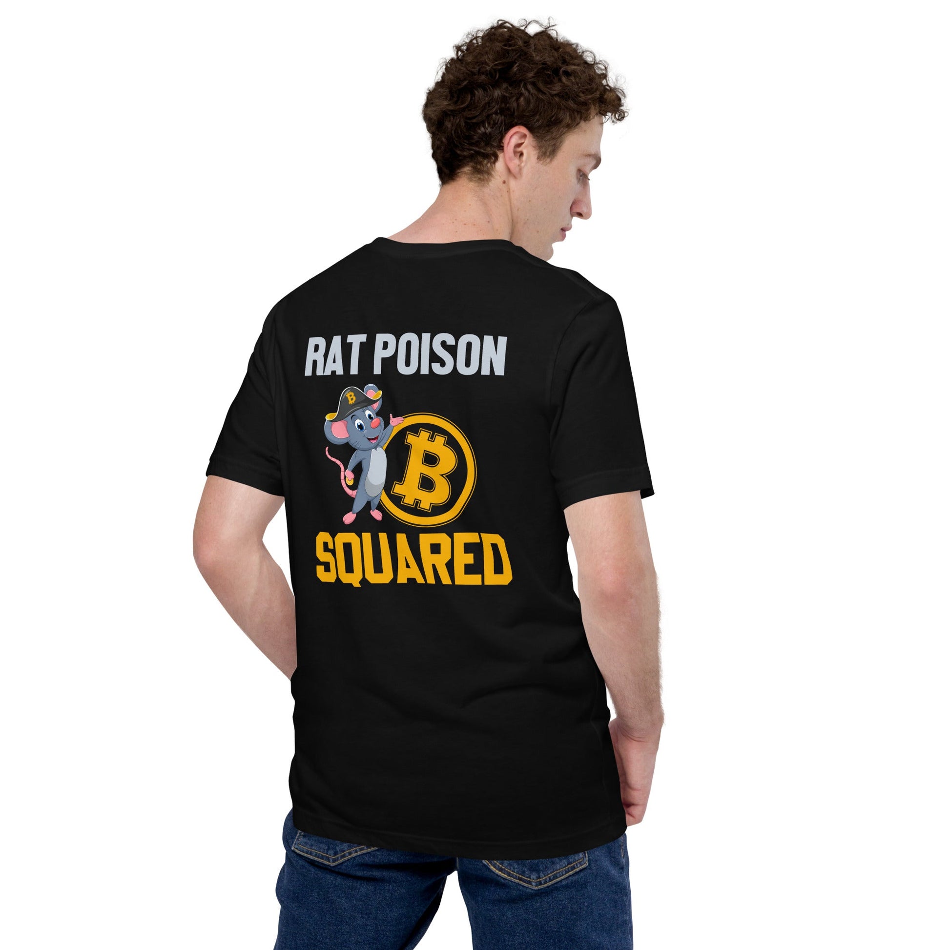 Rat Poison Squared - Unisex t-shirt ( Back Print ) by DarkByteGear
