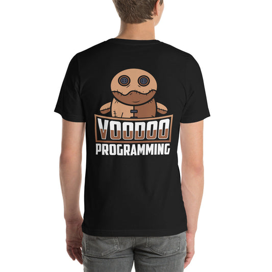 Voodoo Programming Unisex t-shirt ( Back Print ) by DarkByteGear