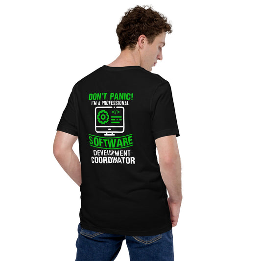 Don't Panic, I am a Professional - Unisex t-shirt by DarkByteGear
