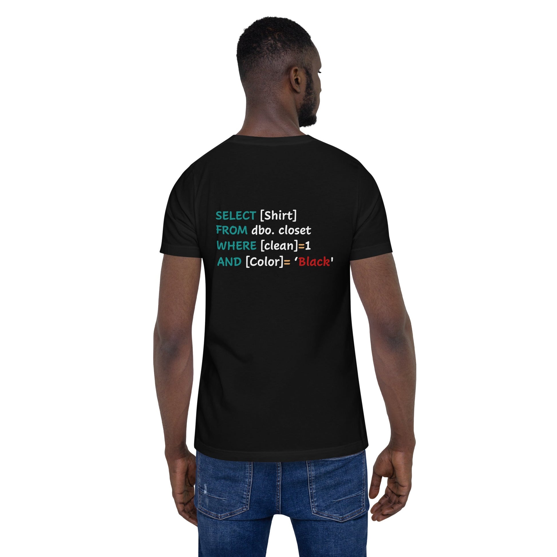 Select Shirt from dbo. closet (Mahfuz) Unisex t-shirt by DarkByteGear