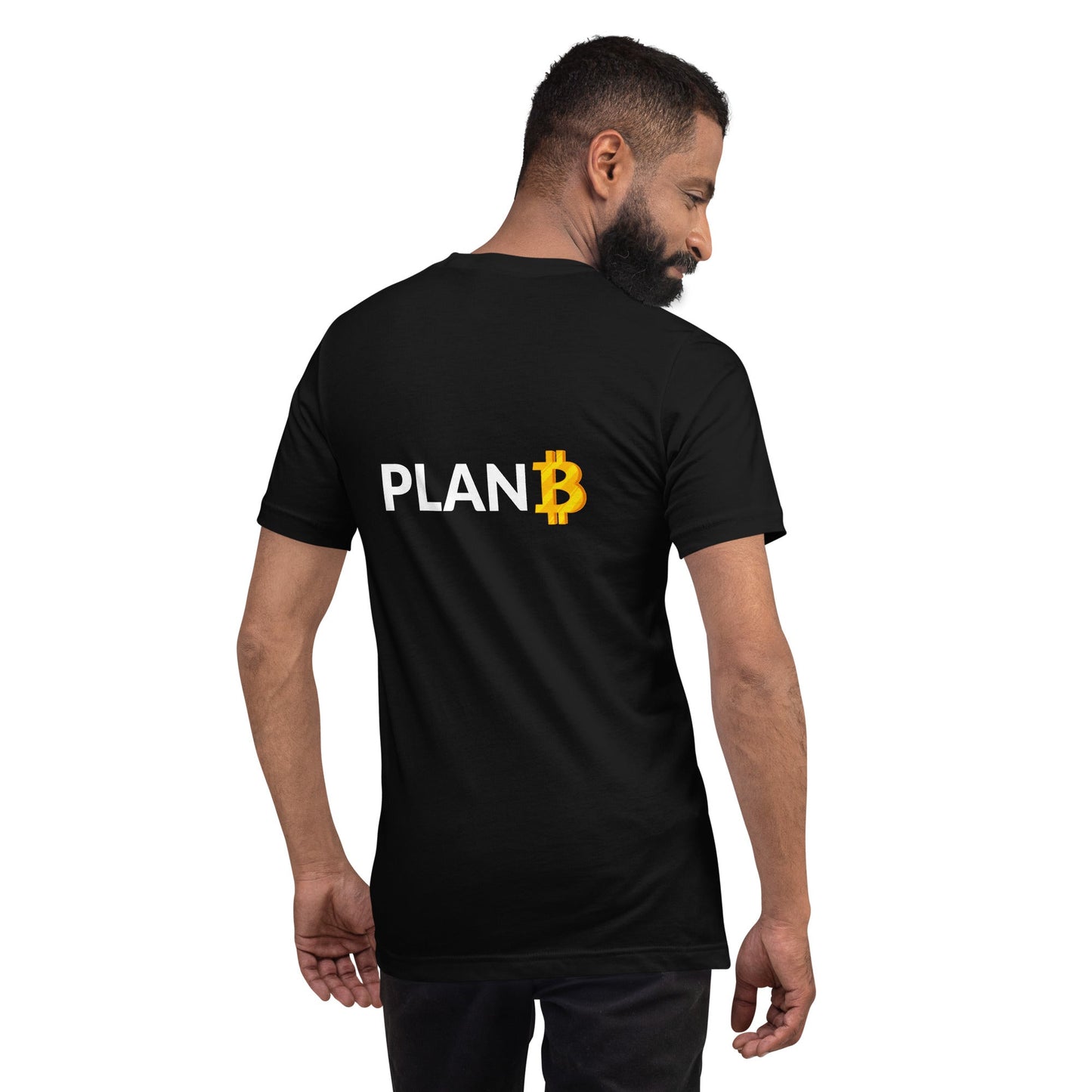 Plan B - Unisex t-shirt ( Back Print ) by DarkByteGear