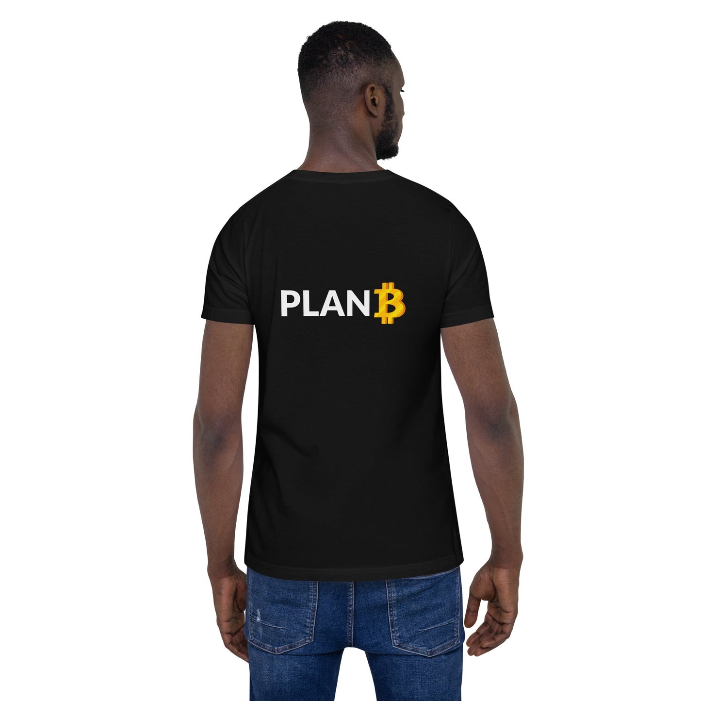 Plan B - Unisex t-shirt ( Back Print ) by DarkByteGear